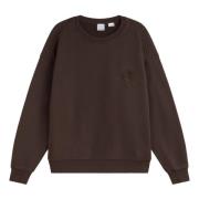 Pinko Vintage Love Birds Sweatshirt Brown, Dam