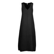 BomBoogie Maxi Dresses Black, Dam