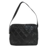 Chanel Vintage Pre-owned Laeder axelremsvskor Black, Dam