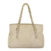 Prada Vintage Pre-owned Canvas prada-vskor Beige, Dam