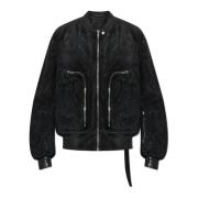 Rick Owens Jacka Bauhaus Flight bomber type Black, Herr