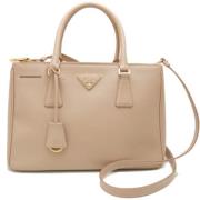 Prada Vintage Pre-owned Laeder prada-vskor Beige, Dam