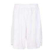 Balenciaga Sporty B Bermuda Shorts Vit White, Herr