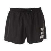 Moschino Stiligt badkläder Boxer Mare kollektion Black, Herr