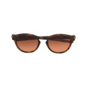 Oakley Rund Tortoiseshell Solglasögon Brown, Unisex