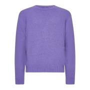 Palm Angels Chic Sweater Line Purple, Herr