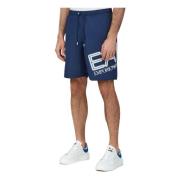 Emporio Armani EA7 Sportiga Badshorts Blue, Herr