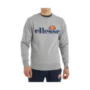 Ellesse Herr Sweatshirt Komfort Passform Ribbad Halsringning Gray, Her...