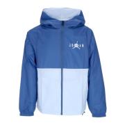 Jordan Blå Windbreaker Jacka med Huva Blue, Herr