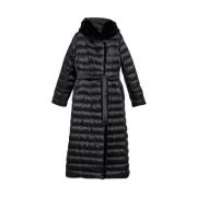 Max Mara Vattenavvisande Vändbar Mantel Black, Dam