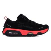 Skechers Sportiga Mocka Sneakers med Memory Foam Black, Herr