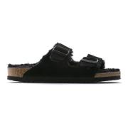 Birkenstock Fodrade damtofflor Black, Dam