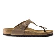 Birkenstock Kork Fotbädd Sandaler Brown, Dam