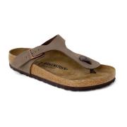 Birkenstock Sommar Mocka Flip-Flops Brown, Dam