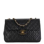 Chanel Vintage Pre-owned Laeder chanel-vskor Black, Dam