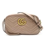 Gucci Vintage Pre-owned Laeder gucci-vskor Beige, Dam