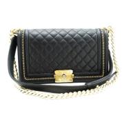 Chanel Vintage Pre-owned Laeder chanel-vskor Black, Dam