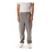 Carhartt Wip Casual bomullsbyxor med elastisk midja Gray, Herr