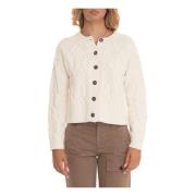 Barbour Cardigans White, Dam