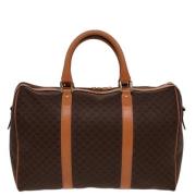 Celine Vintage Pre-owned Canvas resvskor Brown, Dam