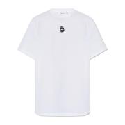 Alexander McQueen T-shirt med logotyp White, Herr