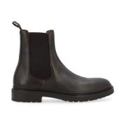 Dondup Brun Läder Chelsea Boot Brown, Herr