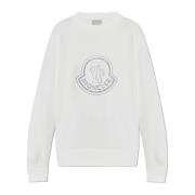 Moncler Oversize tröja White, Dam