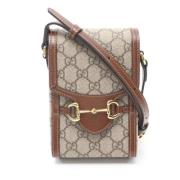 Gucci Vintage Pre-owned Plast axelremsvskor Beige, Dam