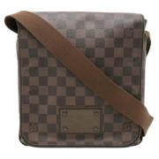 Louis Vuitton Vintage Pre-owned Canvas louis-vuitton-vskor Brown, Dam