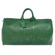 Louis Vuitton Vintage Pre-owned Laeder louis-vuitton-vskor Green, Dam