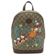 Gucci Vintage Pre-owned Canvas ryggsckar Multicolor, Dam