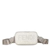 Fendi Vintage Pre-owned Canvas fendi-vskor Gray, Dam