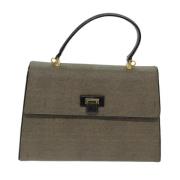 Fendi Vintage Pre-owned Canvas fendi-vskor Gray, Dam