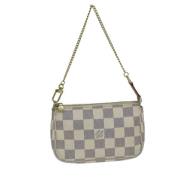 Louis Vuitton Vintage Pre-owned Canvas louis-vuitton-vskor White, Dam