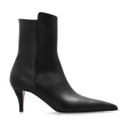 Alexander McQueen Klackade ankelboots Black, Dam