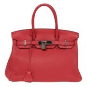 Hermès Vintage Pre-owned Laeder handvskor Red, Dam