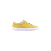 Moorer Traditionell Sneaker Inspirerad Boldini P5 Yellow, Herr