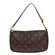 Louis Vuitton Vintage Pre-owned Canvas louis-vuitton-vskor Brown, Dam