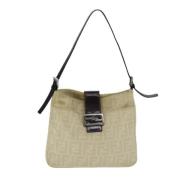 Fendi Vintage Pre-owned Canvas fendi-vskor Beige, Dam