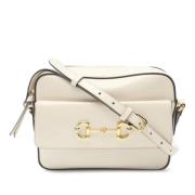 Gucci Vintage Pre-owned Laeder axelremsvskor White, Dam