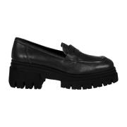 Liu Jo Beqväm Slip-On Loafers med Plattform Black, Dam