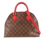 Louis Vuitton Vintage Pre-owned Canvas handvskor Brown, Dam