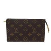 Louis Vuitton Vintage Pre-owned Canvas kuvertvskor Brown, Dam