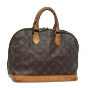 Louis Vuitton Vintage Pre-owned Canvas handvskor Brown, Dam