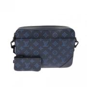 Louis Vuitton Vintage Pre-owned Laeder louis-vuitton-vskor Blue, Dam