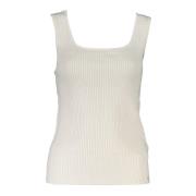 Tommy Hilfiger Bred Rem Tank Top Vit White, Dam