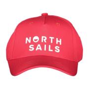 North Sails Röd visirkeps med logotyp Red, Herr