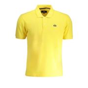 La Martina Gul Slim Fit Pikétröja Med Korta ärmar Yellow, Herr