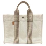 Hermès Vintage Pre-owned Bomull handvskor Beige, Dam