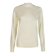 Maison Margiela Stiliga Sweaters Kollektion White, Dam